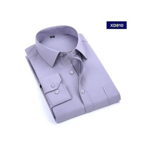 Turkey Style Official Mens Longsleeve Shirt Slim Fit 100%Cotton-Grey
