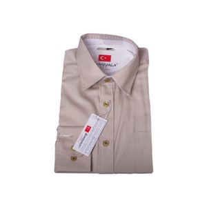 Turkey Style Official Mens Longsleeve Shirt Slim Fit 100%Cotton-Grey