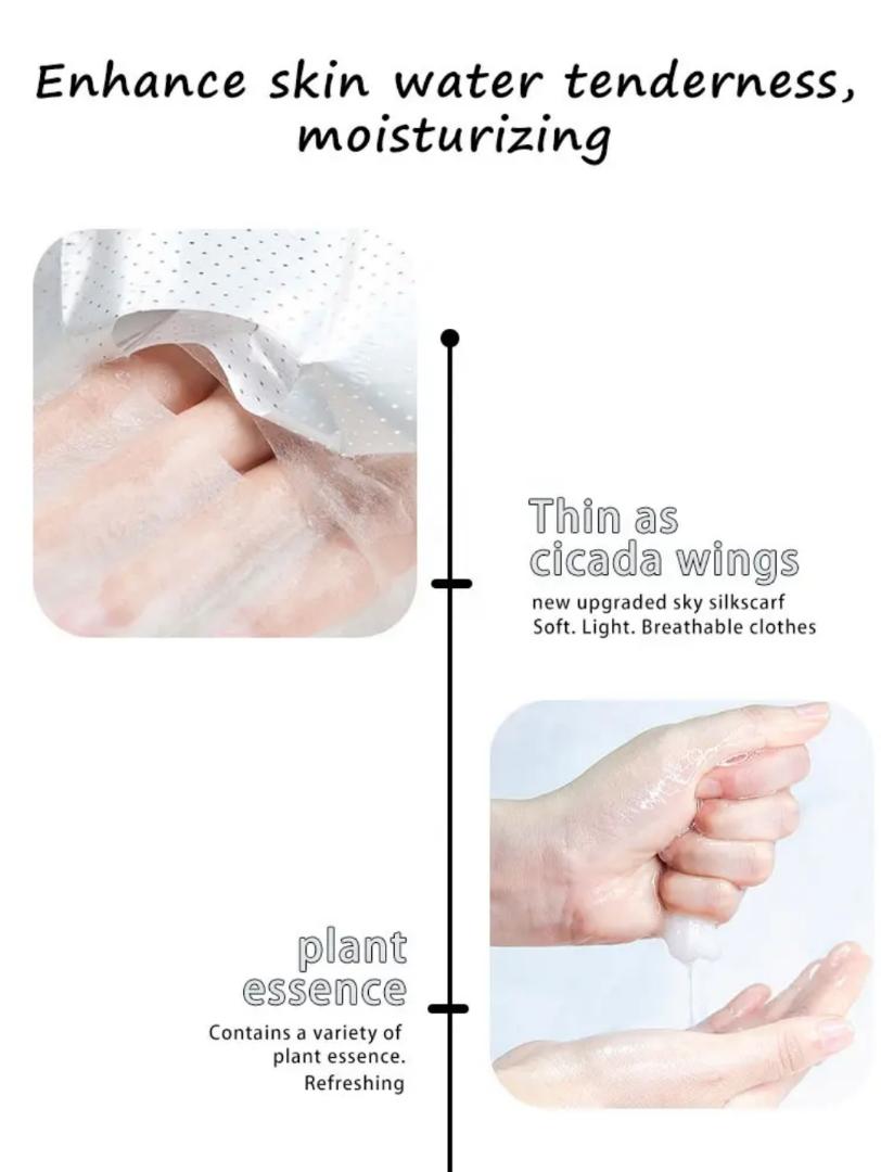 Deep Hydration & Skin Revitalizing Facial Sheet Mask with Natural  Extract – Nourishing, Soothing & Glow-Enhancing Skincare Treatment for All Skin Types