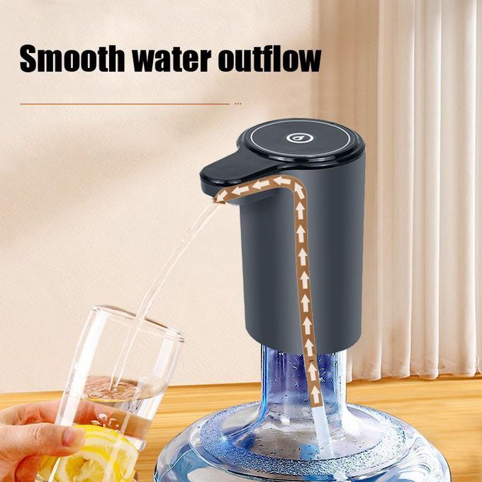 Purchase now ‼️ Automatic Electric Water Pump Dispenser Portable Drinking Water Pump Dispenser Switch with LED Light USB rechargeable Port for Home, Kitchen, Office, outdoor, hiking, camping