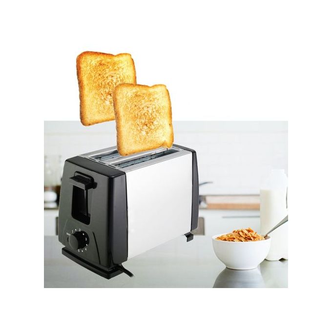 Sokany Automatic 2-Slice Bread Toaster – 700W/750W Stainless Steel Toaster with 7 Browning Levels, Cancel/Defrost/Reheat, Removable Crumb Tray – Model SK-016S / SK08111