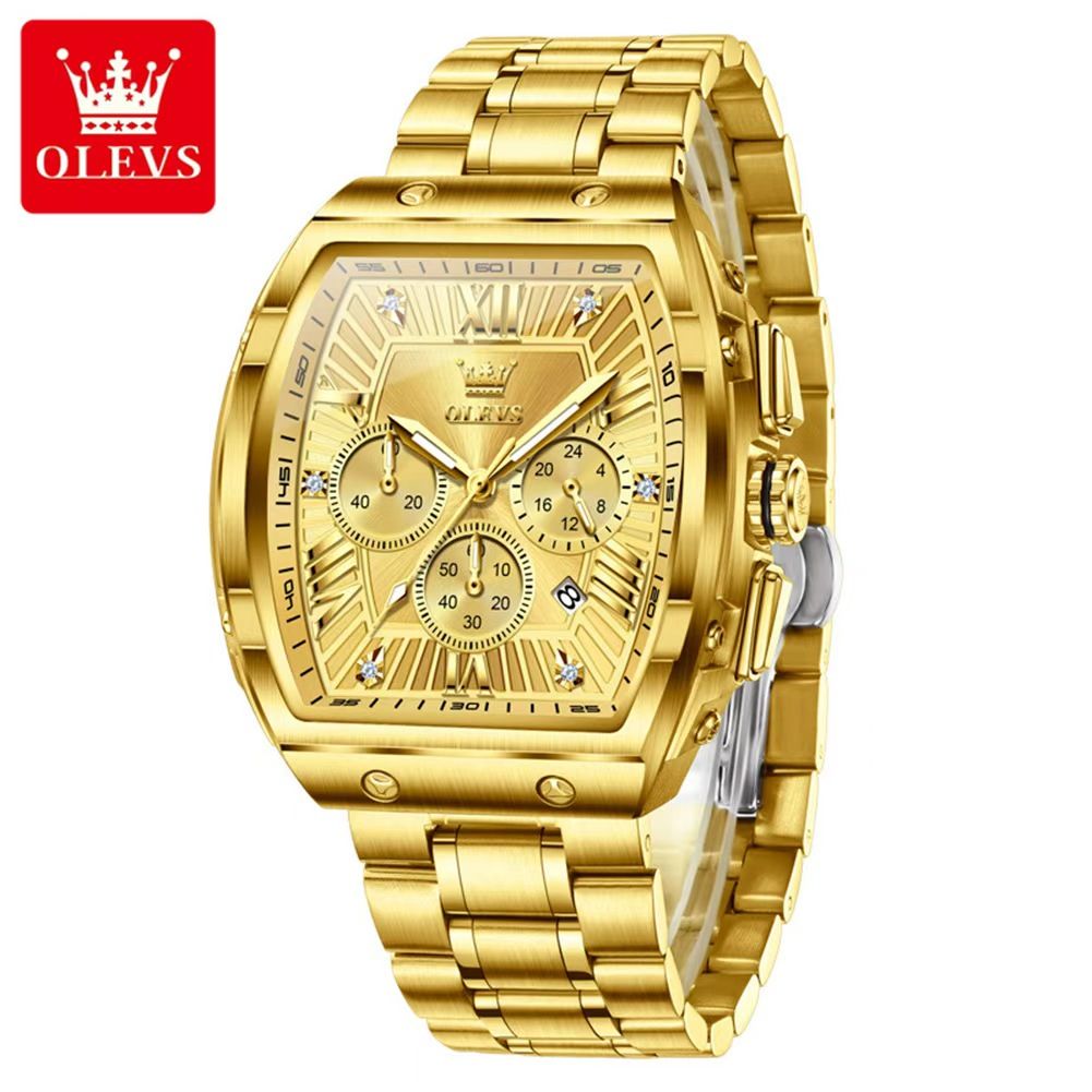 ♨️🔥 NEW IN♨️🔥

🔱OLEVS CHRONOGRAPH WATCH 5639🔱