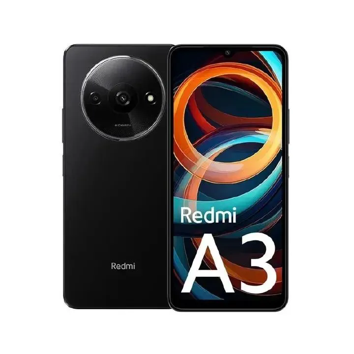 XIAOMI Redmi A3 6.71" 128GB + 4GB 4G Network 5000mAh Battery 8MP +5MP AI Camera 10W Fast Charging Fingerprint Sensor Android 14 Smart Phones