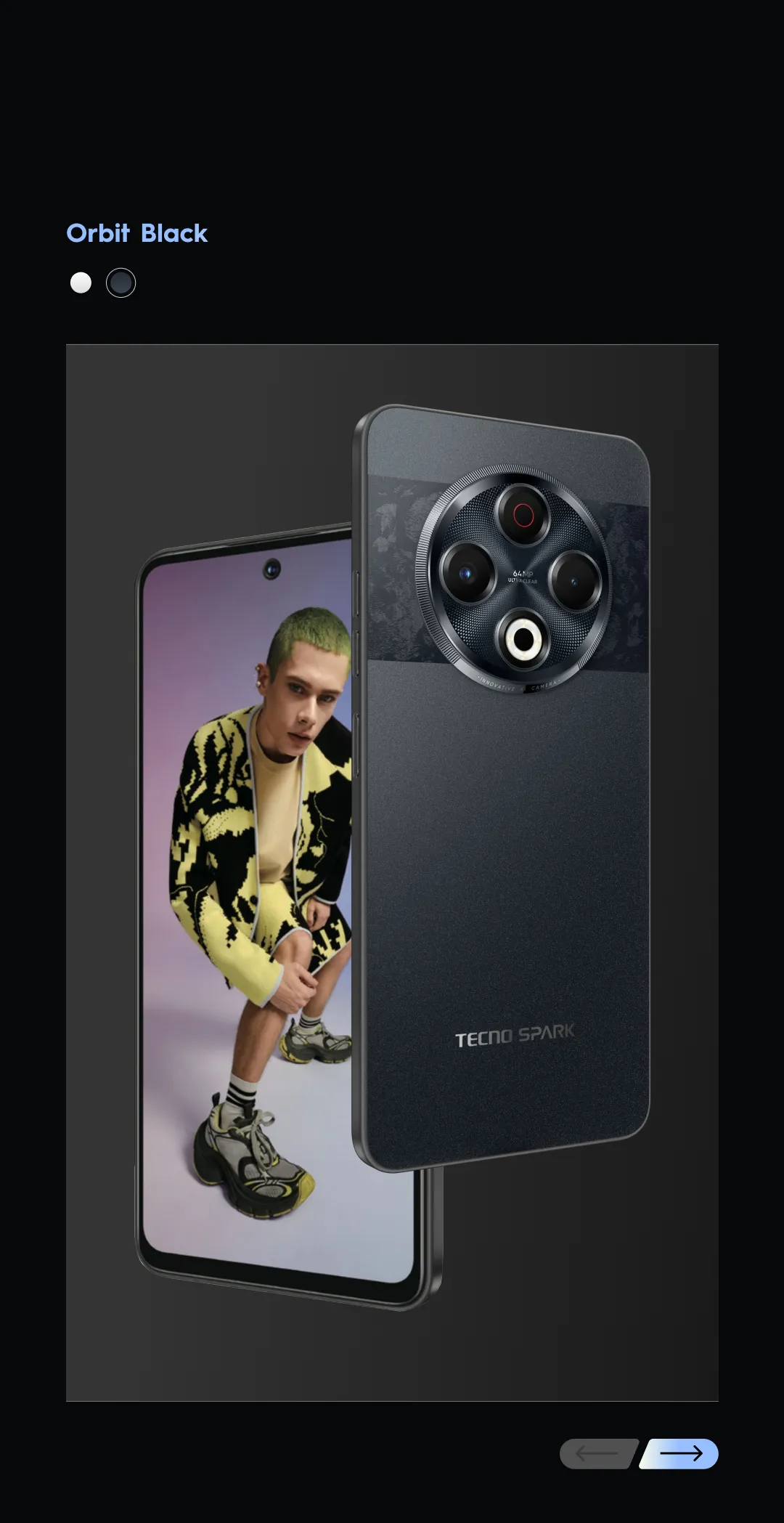 New Arrival TECNO SPARK 30 256GB +8GB 6.78" SONY IMX682 64MP Camera MTK Helio G91 IP64 Waterproof 5000mAh Smart Phones 4G-Dual SIM Side Fingerprint phone