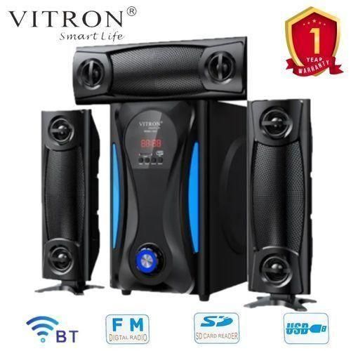 Vitron V643 3.1CH X-Bass Home Theatre System with Remote Control Bluetooth Woofer Speaker System Subwoofer Home Audilo System USB SD MP3 FM Radio 10000W