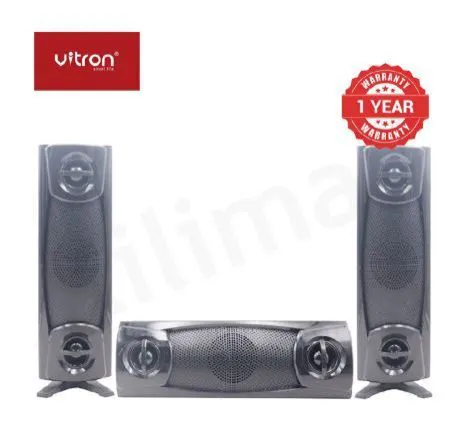 New Affordable VITRON V646 3.1-CHANNEL X-BASS HOME THEATER SYSTEM WITH 10,000W PMPO, BLUETOOTH, USB/SD, FM RADIO & REMOTE CONTROL