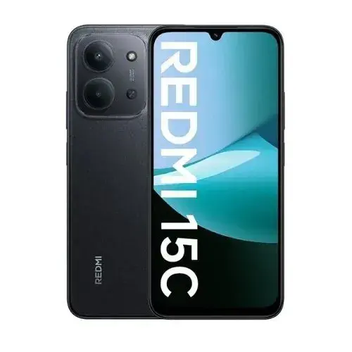 NEW ARRIVAL REDMI 15C 256GB Storage Upto 16(8+8GB Ram 6.9'' FHD Immersive Display 50MP Main Cam +8MP front 6000mAh 33W Fast Charger Android 15 Xiaomi Hyper OS Side Fingerprint Smartphone