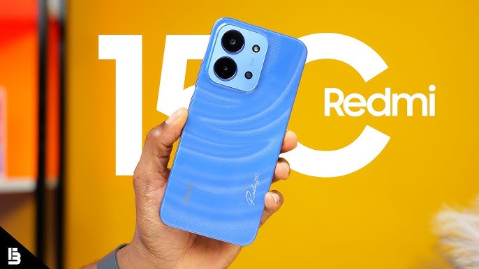 NEW ARRIVAL REDMI 15C 256GB Storage Upto 16(8+8GB Ram 6.9'' FHD Immersive Display 50MP Main Cam +8MP front 6000mAh 33W Fast Charger Android 15 Xiaomi Hyper OS Side Fingerprint Smartphone