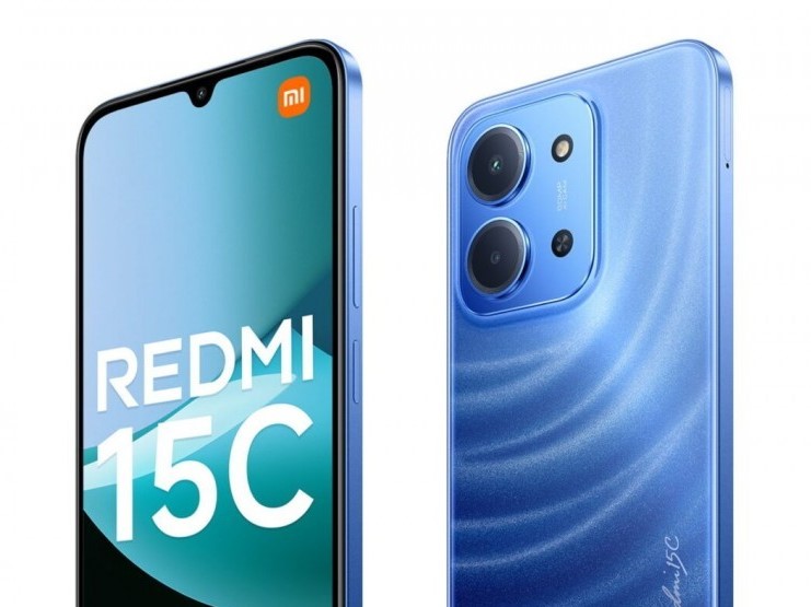 NEW ARRIVAL REDMI 15C 256GB Storage Upto 16(8+8GB Ram 6.9'' FHD Immersive Display 50MP Main Cam +8MP front 6000mAh 33W Fast Charger Android 15 Xiaomi Hyper OS Side Fingerprint Smartphone