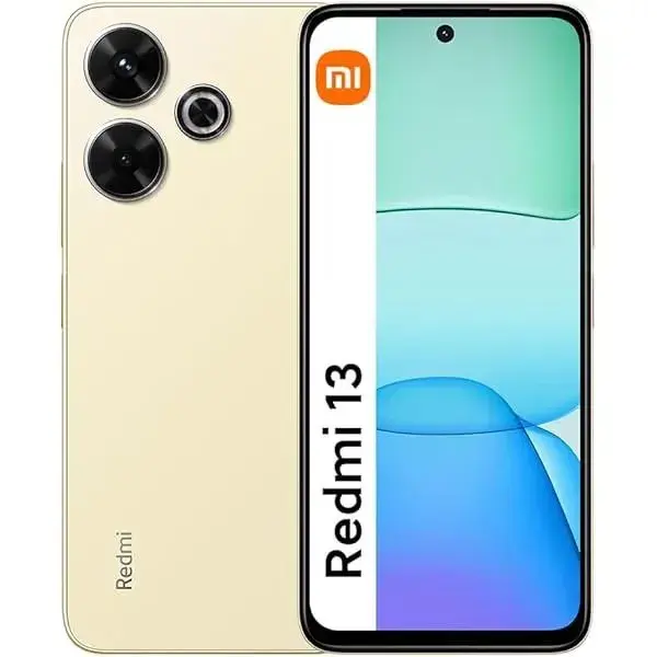XIAOMI Redmi 13 256GB ROM + 8GB RAM Immersive 6.79" 90Hz Display 108MP AI Super Camera, 33W Fast Charging 5030mAh mediatek helio G91 ultra (12nm) (Dual Sim) stylish glass back design smartphone