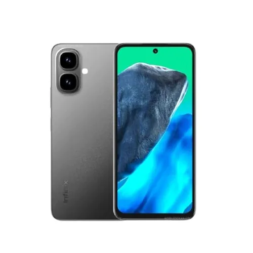 Infinix Smart 10 64GB + 4GB 6.67" 120Hz Display Dual Speakers Dual SIM 4.5G Slim Phone 5000mAh Battery With 15W Charging NFC IP64 Fingerprint Lock Android 15 AI Smart Phones