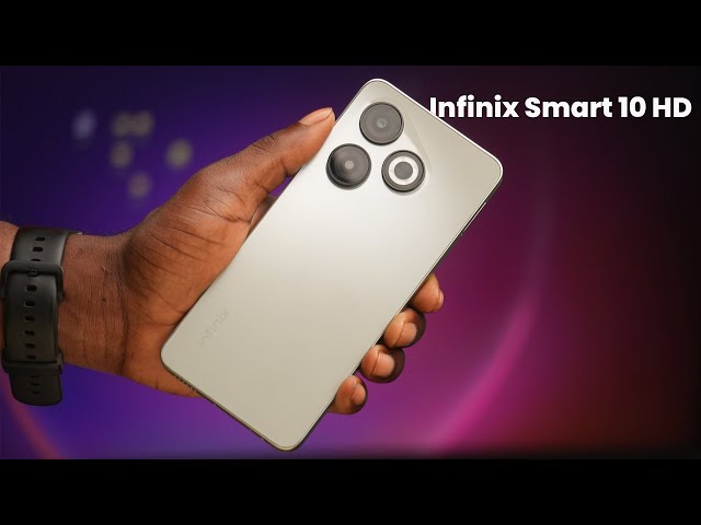 Infinix Smart 10 HD 4(2+2)GB RAM + 64GB 6.6" 90Hz Display Slim 4G Phone Dual SIM 5000mAh Battery 10W Charging 13MP Camera Fingerprint Lock Android 14 Smart AI Phones