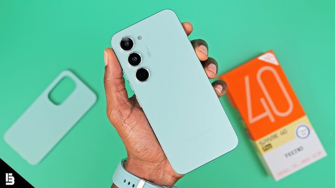 TECNO SPARK 40 Pro+ Plus 256GB +16(8+8)GB 6.78" 120Hz Phone Dynamic Port 50MP Stereo Speaker 5200mAh 45W Type-C Dual SIM 4G Under Display Fingerprint SPARK 40 Pro Plus IP64 Smart Phones