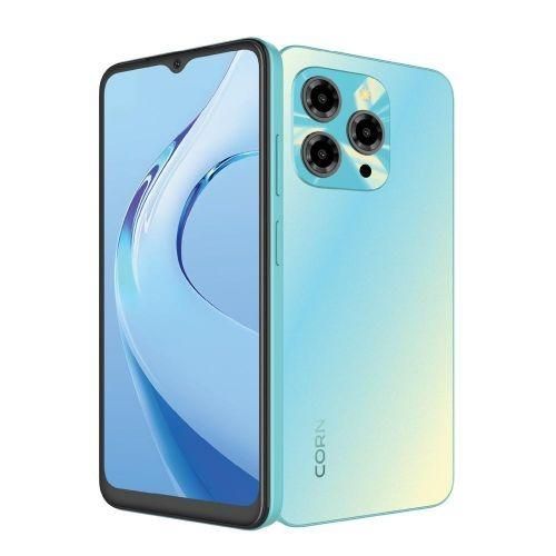 Corn C16 Pro Max 64GB Storage +5(2+3Extended ) RamUnlocked Cell Phone, Android 6.6"HD +WATERDROP SCREEN 13MP Main Camera,8mp Front camera 5000mAh Dual SIM, Face ID, GPS, OTG (Black) Phone