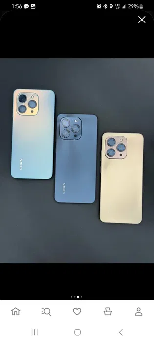 Corn C16 Pro Max 64GB Storage +5(2+3Extended ) RamUnlocked Cell Phone, Android 6.6"HD +WATERDROP SCREEN 13MP Main Camera,8mp Front camera 5000mAh Dual SIM, Face ID, GPS, OTG (Black) Phone