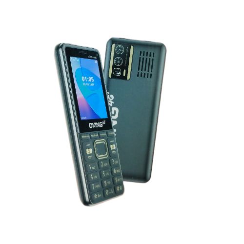 OKING SMART WHATSAPP 4G 16GB memory supports whatsapp and tiktok with dual sim , bright flashlight detachable battery FEATURED PHONES