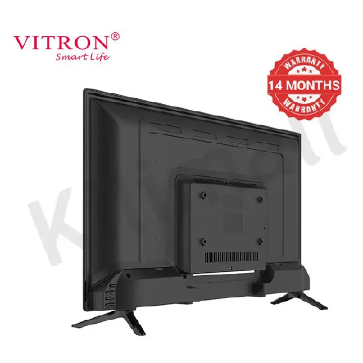 Vitron HTC4300QFS 43" INCH QLED TV FHD SMART ANDROID TV,BLUETOOTH ENABLED, ICAST SCREEN,NETFLIX ,YOUTUBE TELEVISION INBUILT DECODER , WIFI ENABLED, APP STORE 1GB-RAM 8GB-ROM 2*USB PORTS,3*HDMI PORTS