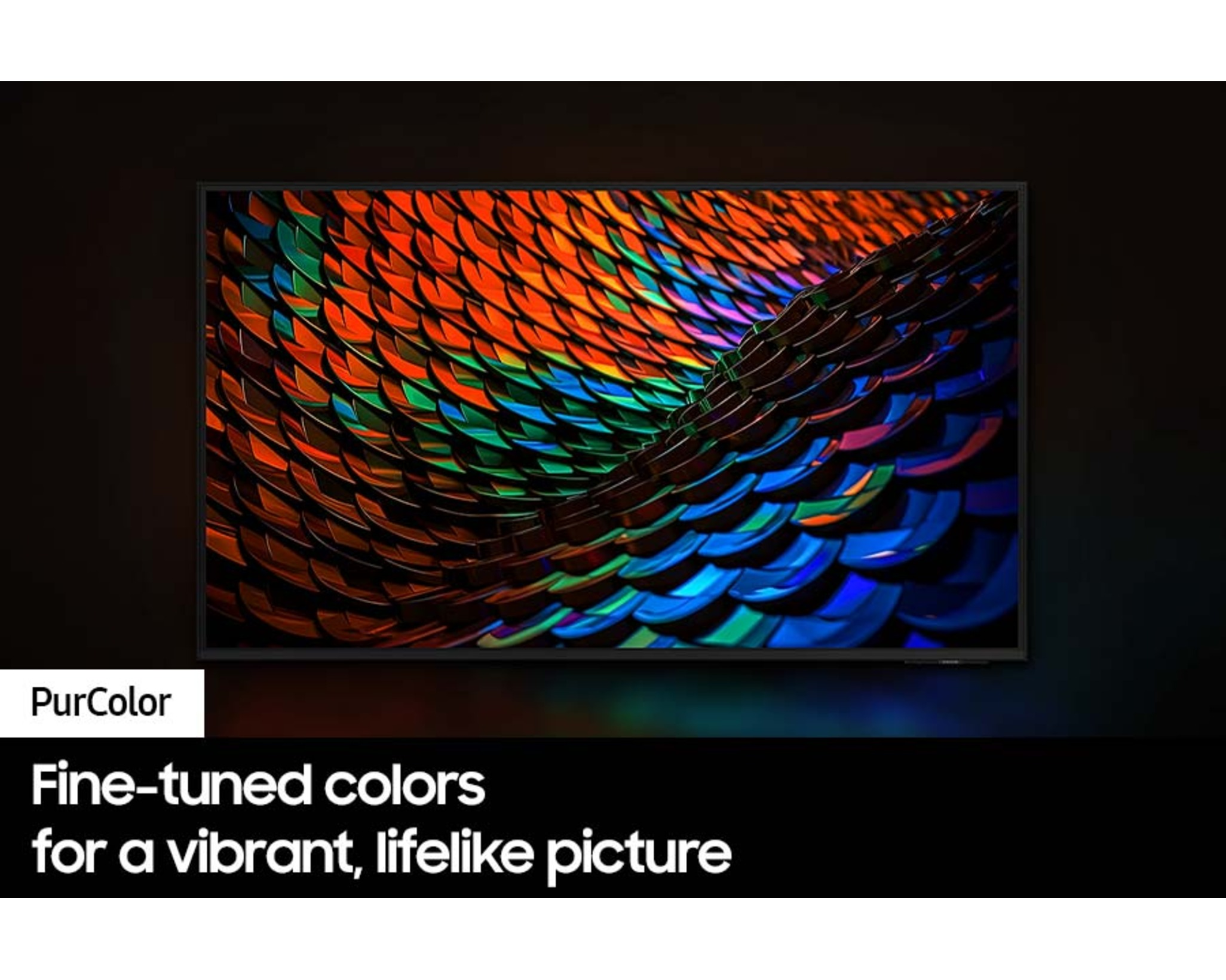 Samsung 55Q60D 55" inches QLED Quantum Processor Lite 4K Tizen OS With 100% Color Volume With Quantum Dot, 4K Upscaling & AirSlim Design Smart TV New 2024