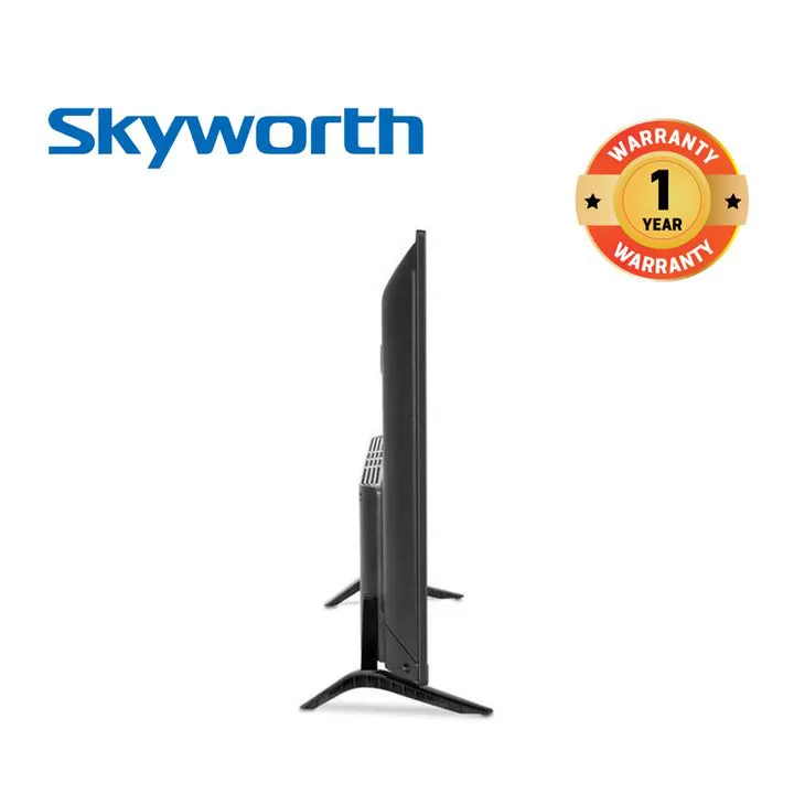 Skyworth 32" inch Frameless Smart Android 11.0 TV Netflix Youtube Bluetooth Google App-store Dolby Audio Prime Video Built-in Chrome-cast i-cast