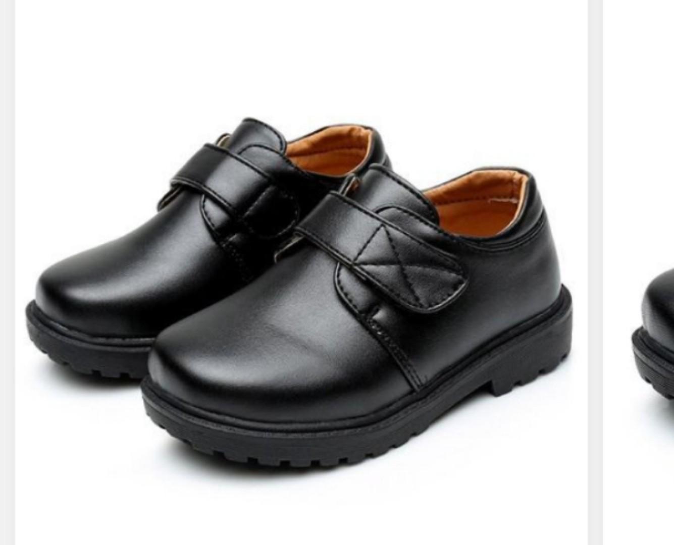 Boy's Leather Oxford School Shoes 26-40