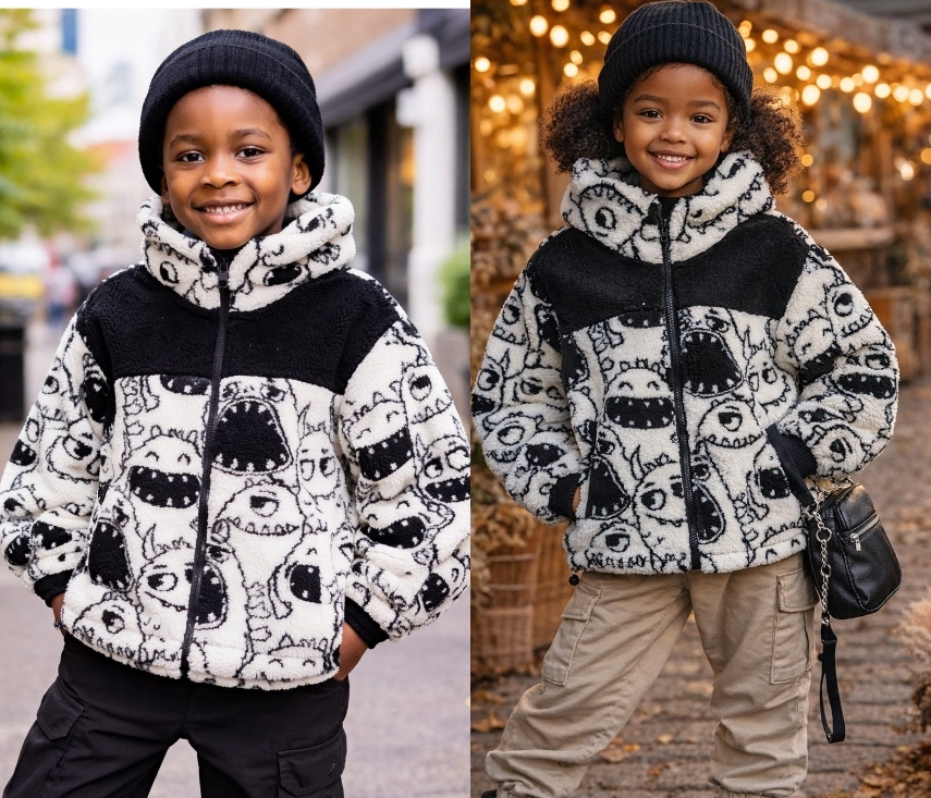 kids unisex warm woolen sweater