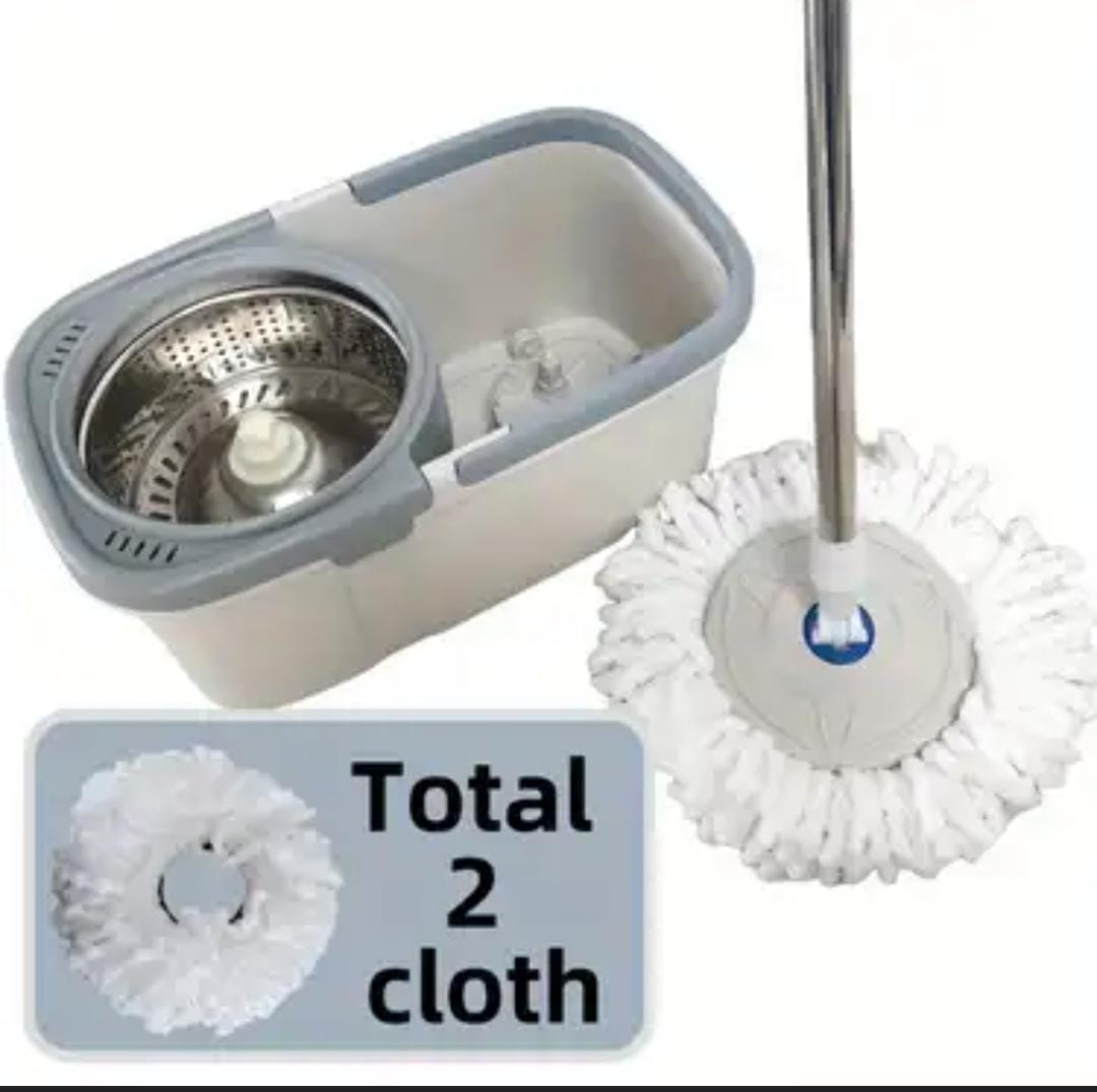 ♦️EFFORTLESS CLEANING-CLEAN WITH EASE👌*Fashion rotary mop 17L bucket, 112cm mop, 2 rags



*idealandconvenientforuse, durableeasy to use and maintain!*