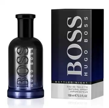 🥰A FRAGRANCE LIKE NO OTHER ⚡️HUGO BOSS BOTTLED NIGHT PERFUME FOR HIM Blue 100ml 100ML