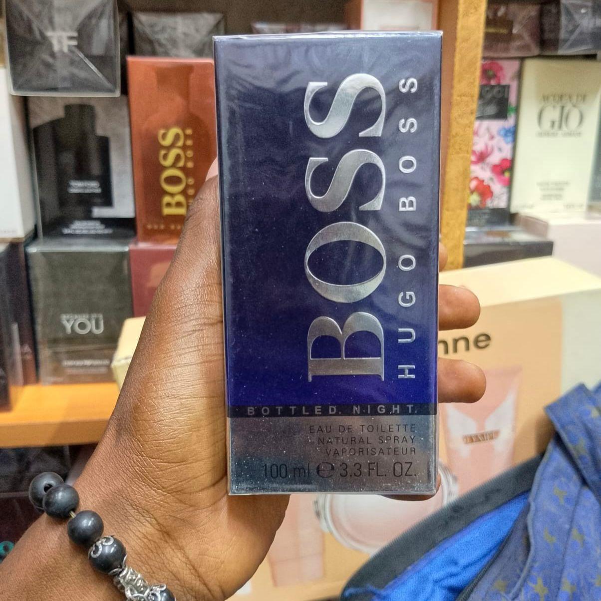 🥰A FRAGRANCE LIKE NO OTHER ⚡️HUGO BOSS BOTTLED NIGHT PERFUME FOR HIM Blue 100ml 100ML