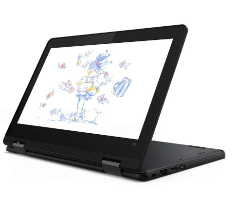 Limited Time Offer Lenovo Thinkpad Yoga 11e X360 Celeron 8gb Ram 128gb ssd Refurbished Laptop Touchscreen 12.5 Inch Screen Size With Windows and Office Installed Black in Color