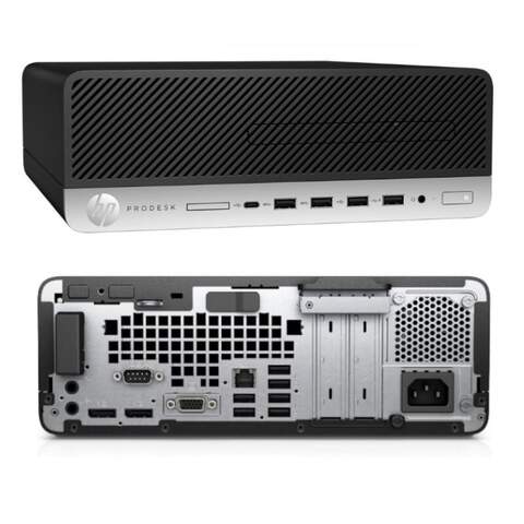 HP ProDesk 600 G4 SFF Desktop Core i5 8700 3.2Ghz Turbo 4.6Ghz 12 CPU’s 8GB 500 GB HDD PSU 250W DP VGA USB-C USB 3.1 Gigabit LA