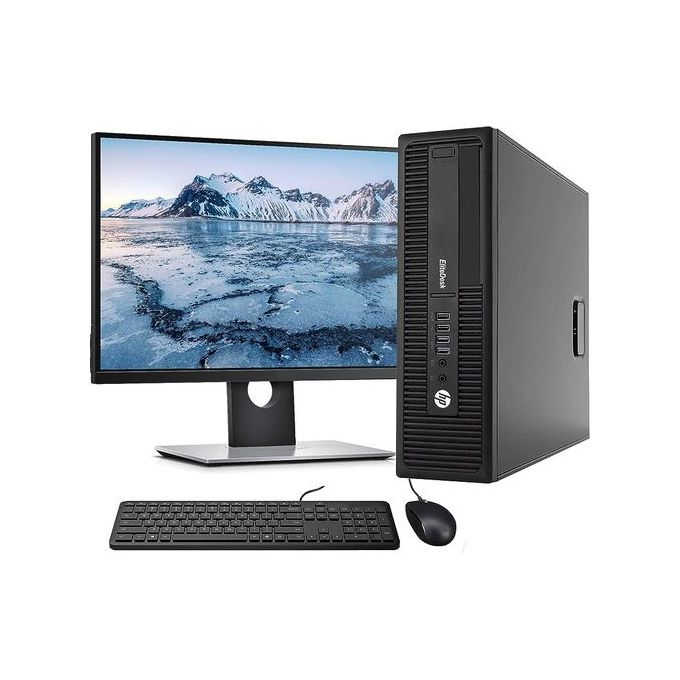 SPECIAL OFFER  HP Refurbished ProDesk 600 G2 6TH GEN  Core I5 8GB RAM 500GB HDD 3.2GHz SFF Desktop + 19" Monitor  windows & office installed
