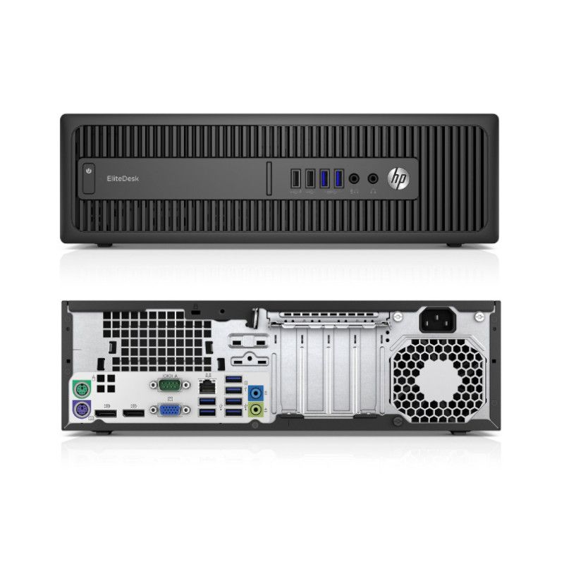 HP EliteDesk/prodesk  800 G2 SFF 6th Gen i5-6500 3.2GHz 4GB DDR4 RAM 500GB HDD DVD-RW FreeDOS Desktop