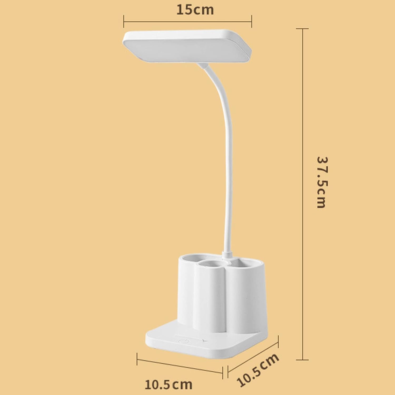 Rechargeable Night Light Study Lamp Desk Led Table Lamp for Home Office Eye-Caring Desk Light with Stepless Dimming 3 Color Temperature Touch Control