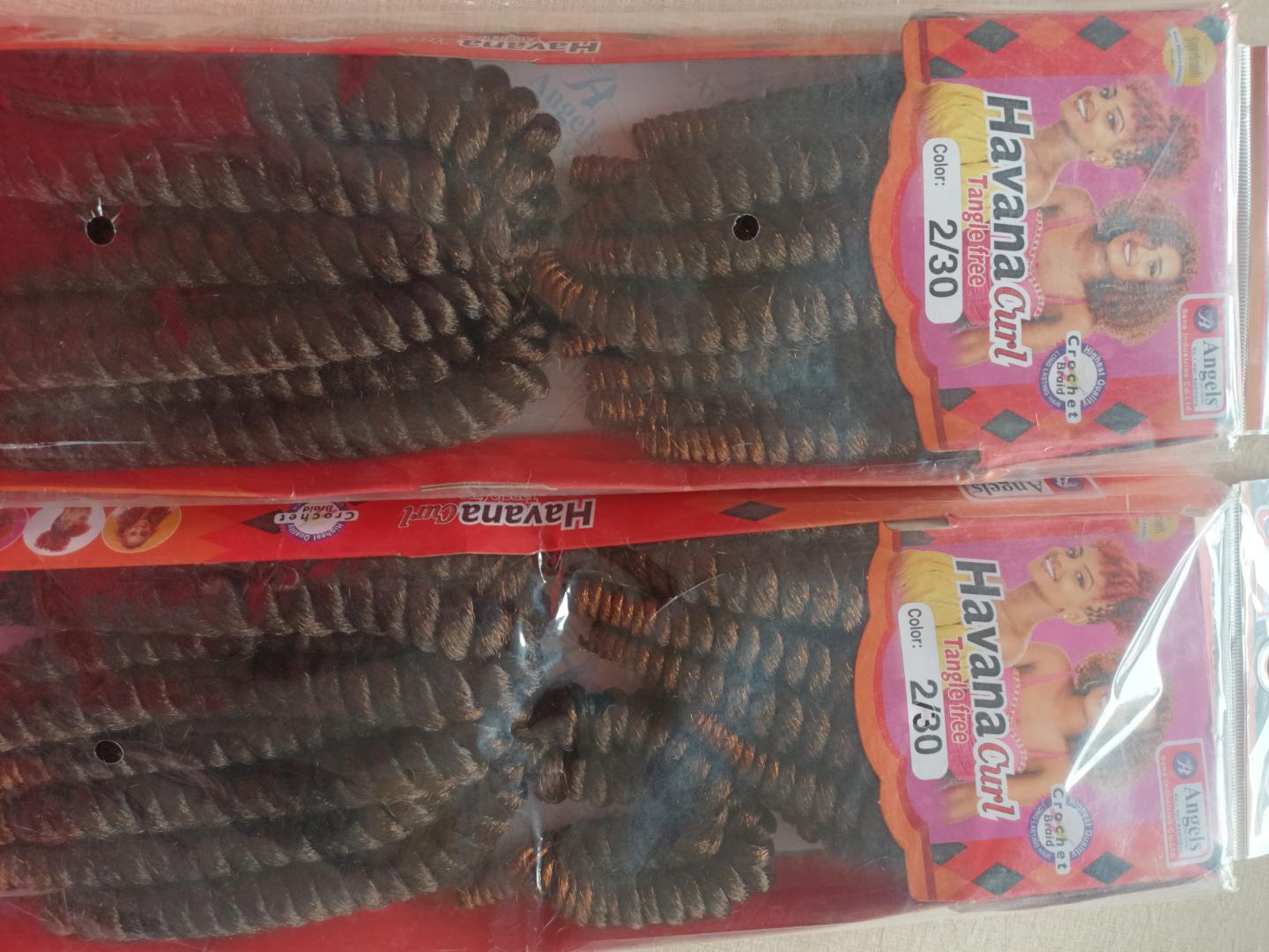 ( 2 pkts) Havana Curl