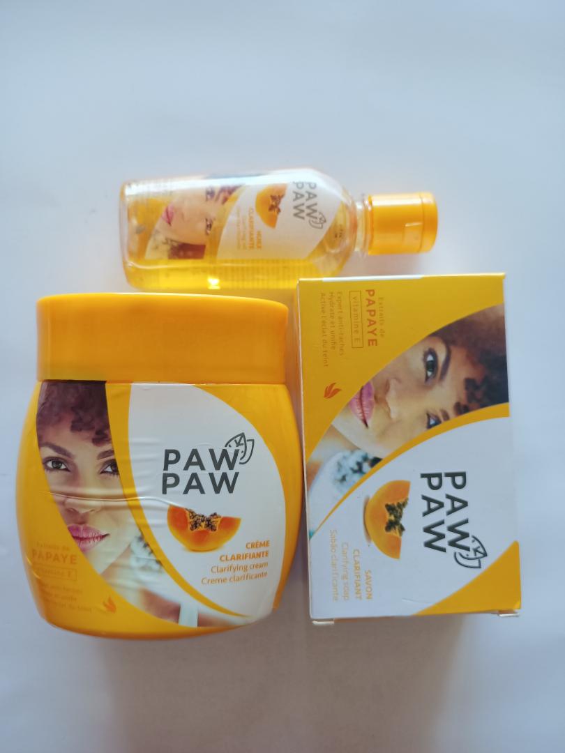 Pawpaw Set ( Cream + Oil + Soap)
