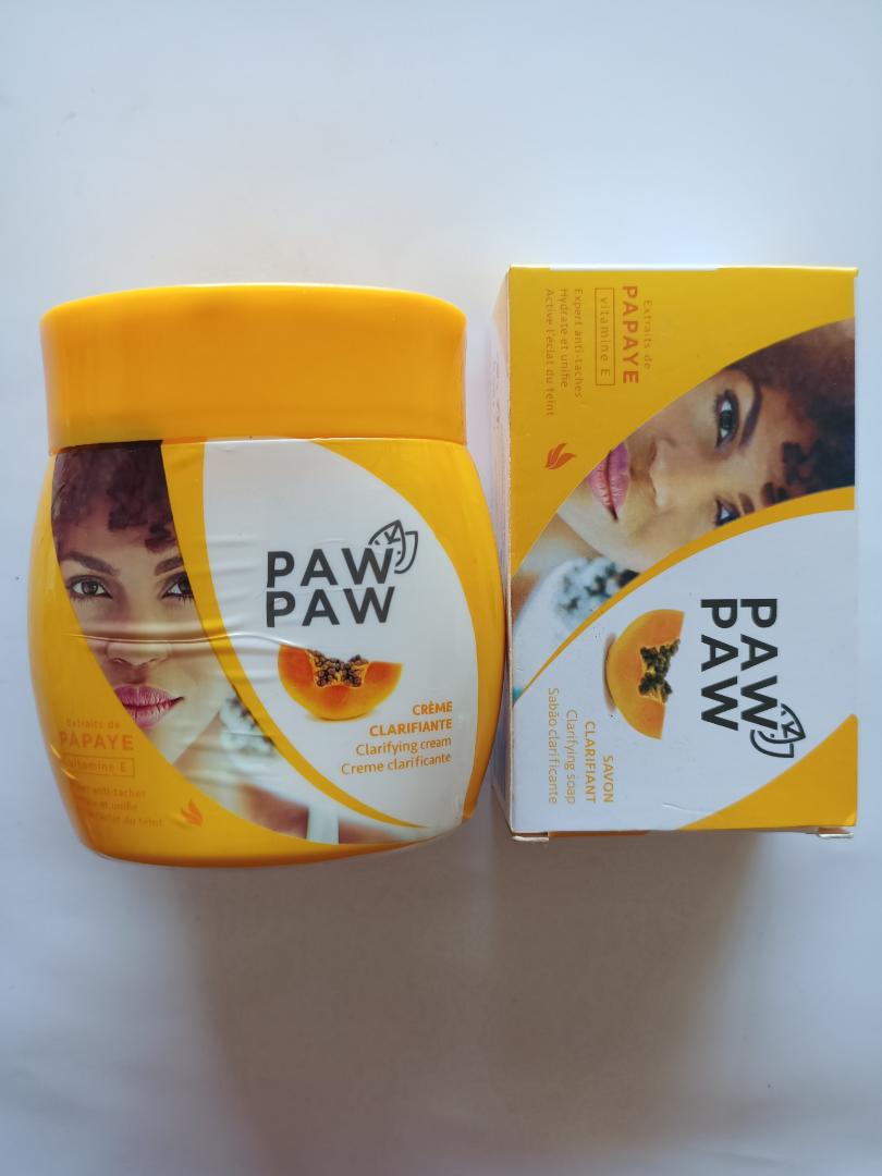 Pawpaw Set ( Cream + Oil + Soap)