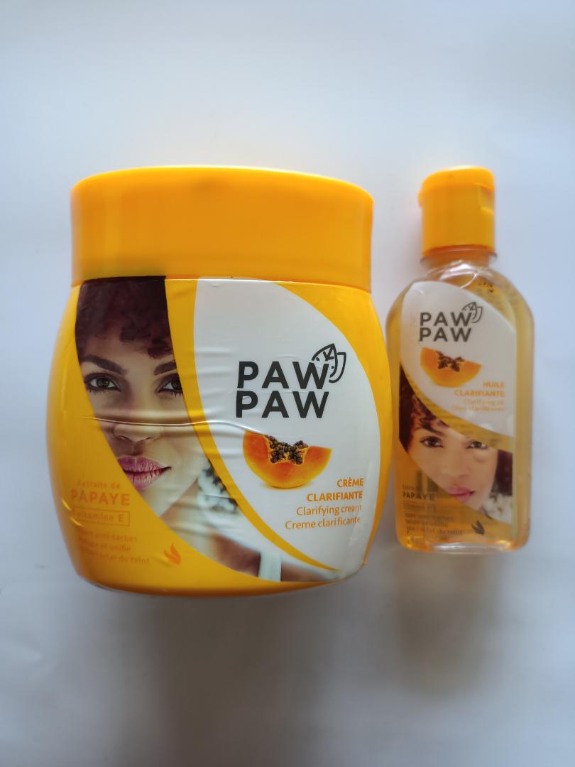 Pawpaw Set ( Cream + Oil + Soap)