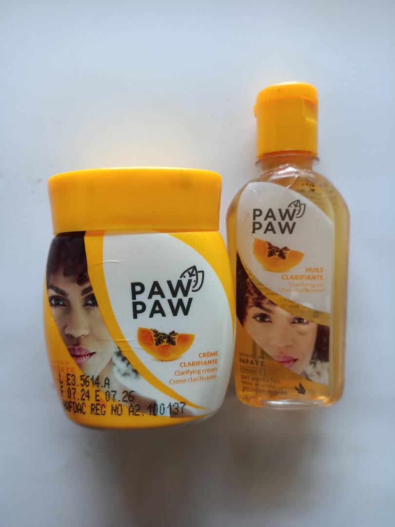 Pawpaw Set ( Cream + Oil + Soap)