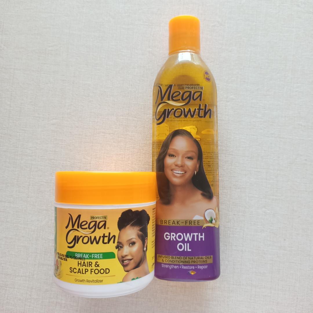 Mega Growth Set( Hair & Scalp food,, Treatment/Strengthener,, oil)