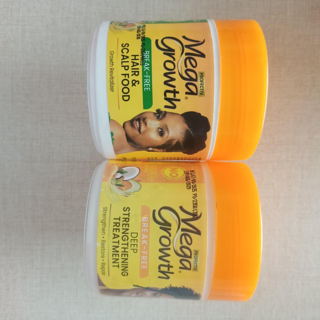 Mega Growth Set( Hair & Scalp food,, Treatment/Strengthener,, oil)
