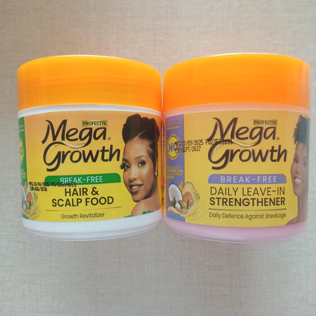 Mega Growth Set( Hair & Scalp food,, Treatment/Strengthener,, oil)