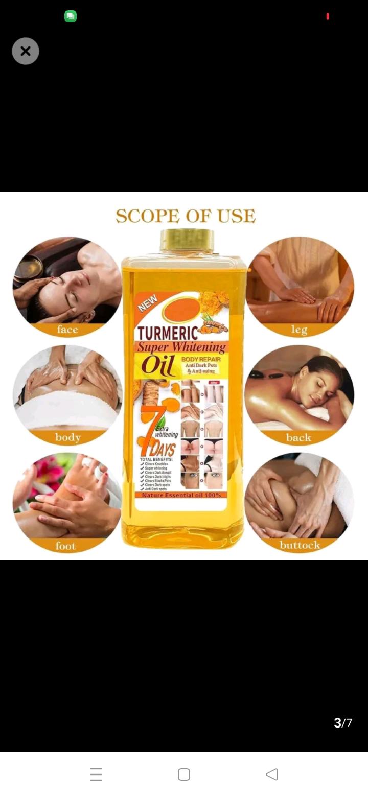 VEET Gold Tumeric Skin Care Set ( Scrub + Soap + Oil)