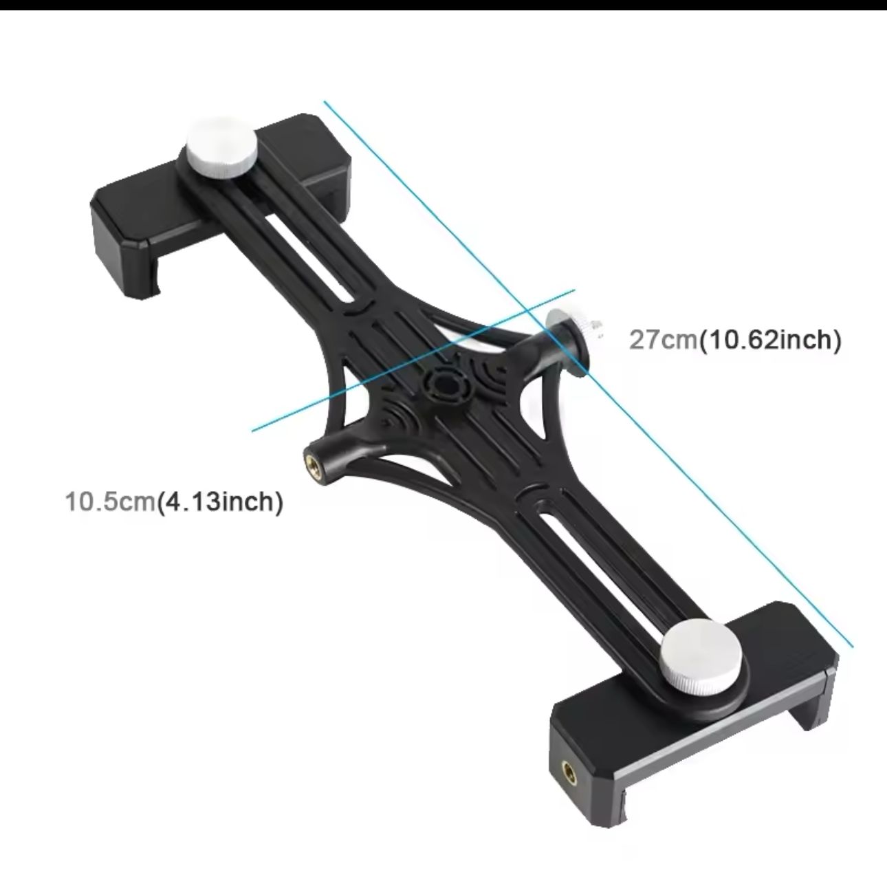 Ring light Universal Dual Position Mobile phone Clip Mini Metal Desktop Multi-function Tripod Bracket Holder for iPhone Phone Live Bracket