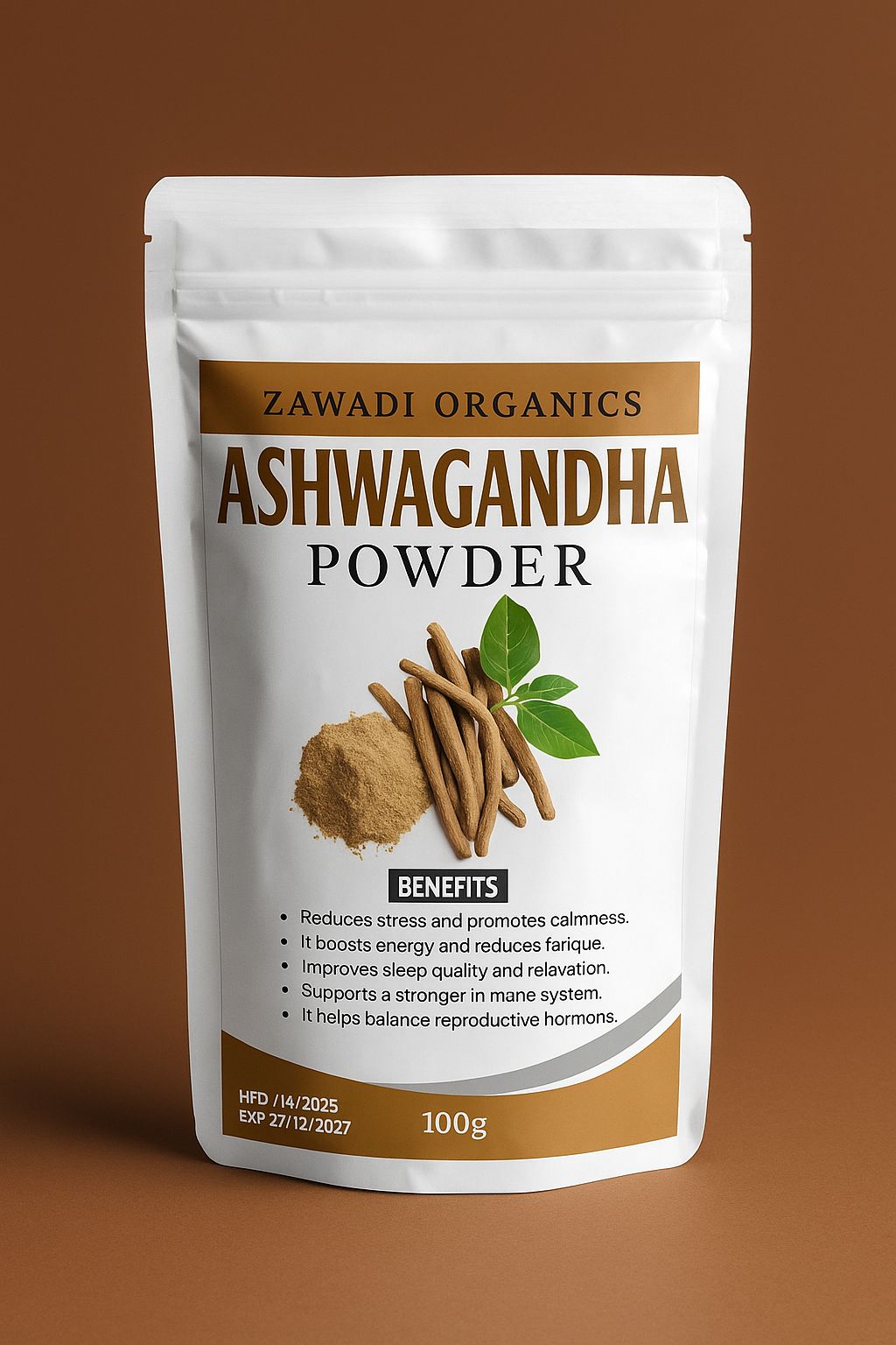 Ashwagandha Root Powder 100g