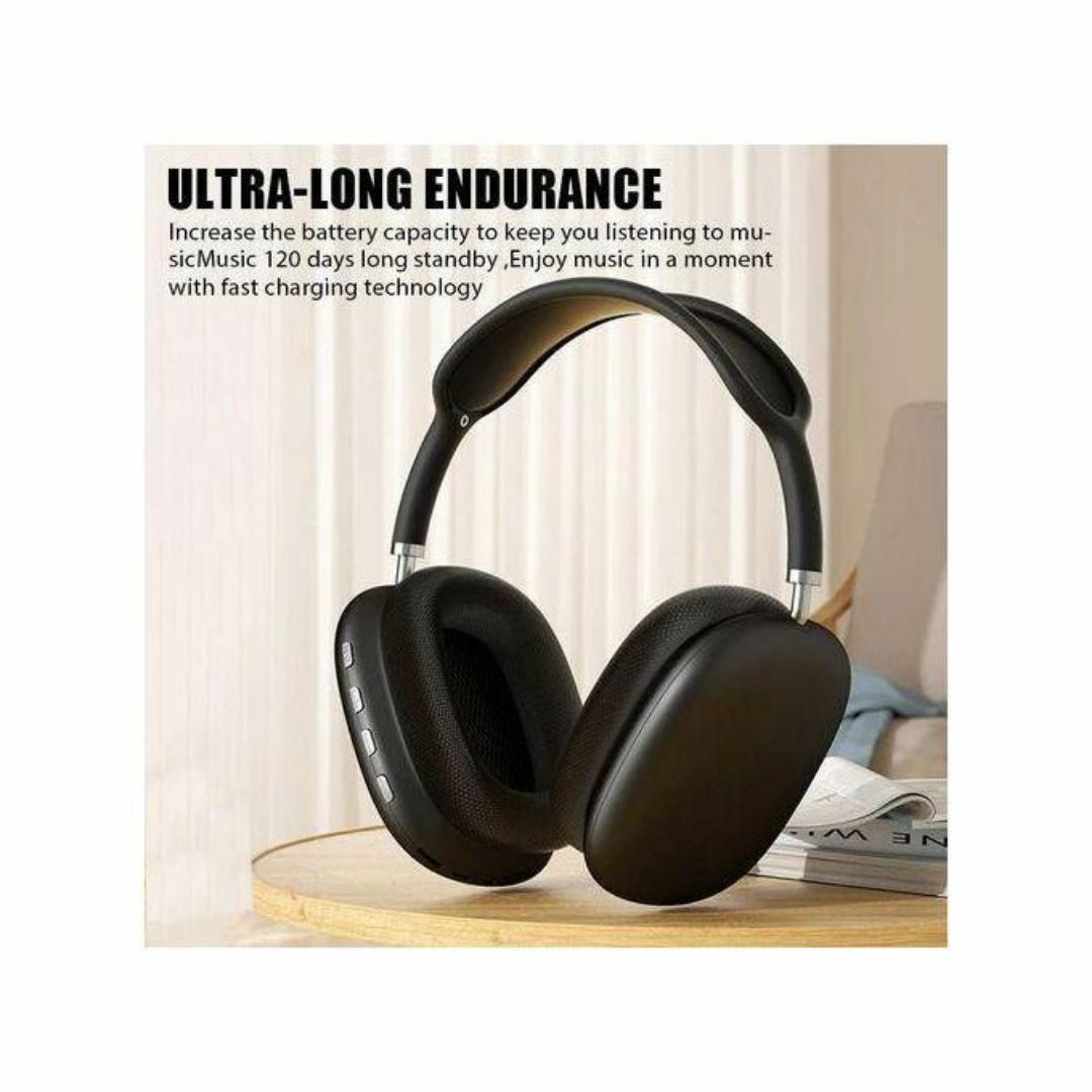 P9 Plus Case P9 Wireless Bluetooth Headset Noise Reduction Earphone Black