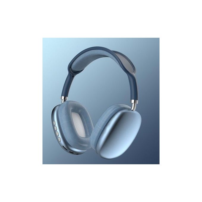 P9 Plus Case P9 Wireless Bluetooth Headset Noise Reduction Earphone Blue