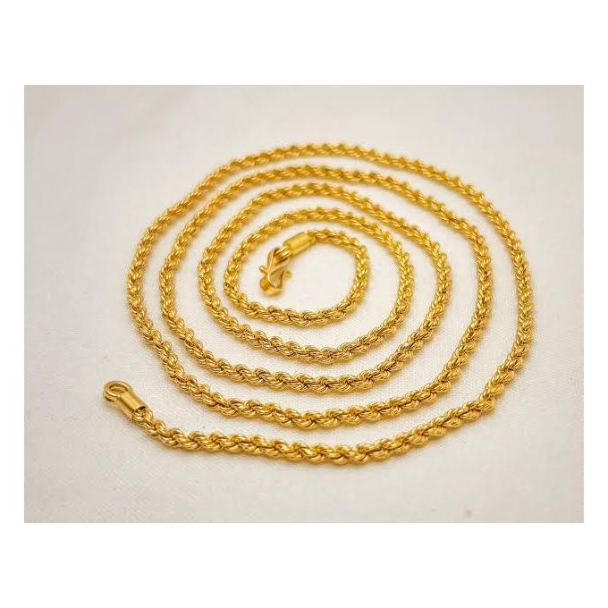 High Quality Rope Gold Chain