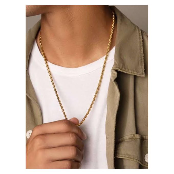 High Quality Rope Gold Chain