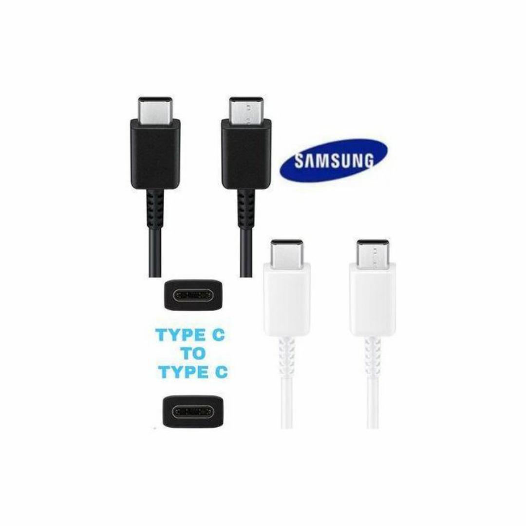 USB C-C Fast Charger Data Cable 1M Mobile Phone USB Charging Line For Android Type-C Charge Wire Cord Line