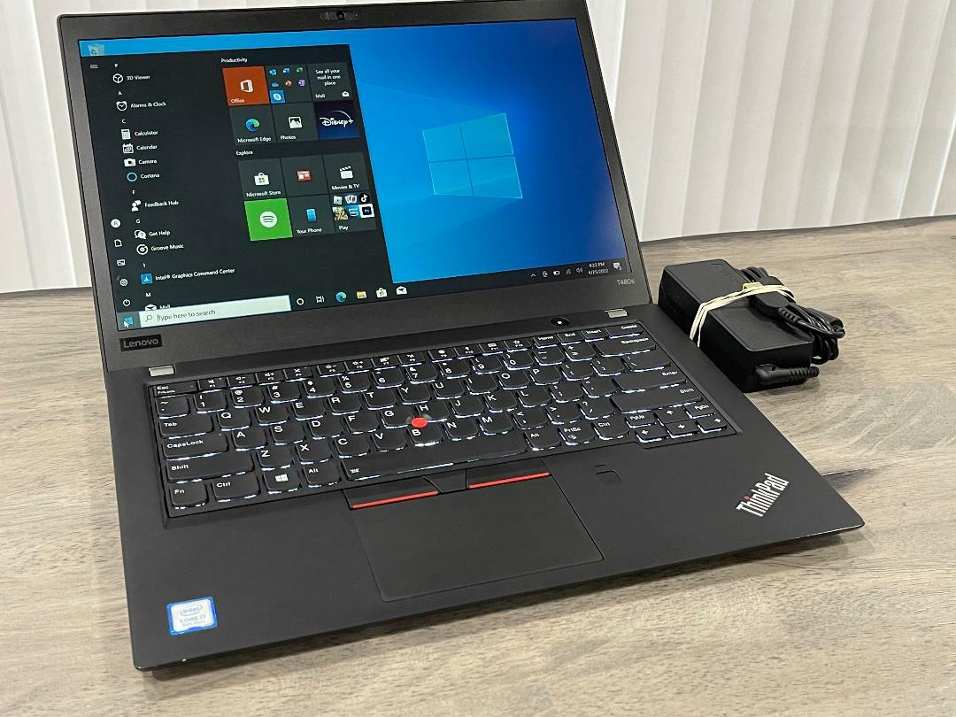 Lenovo T480s corei7 8th gen 16GB 512GB Touch